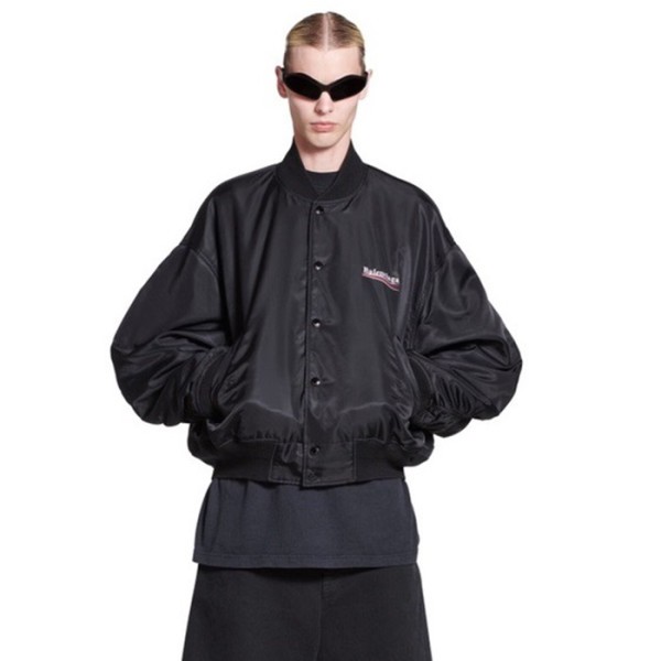 ✨발렌시아가 남성 블랙 다운 자켓 - Balenciaga Mens Black Down Jackets - ba859x