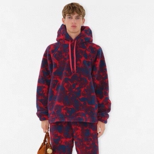 ✨버버리 남성 레드 후드티 - Burberry Mens Red Hoodie - bu352x