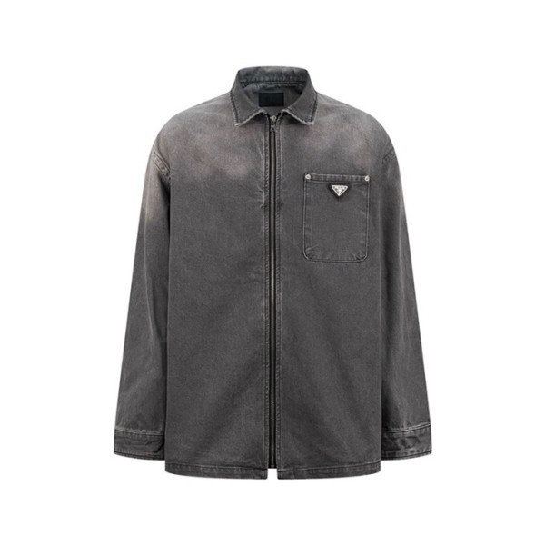 ✨프라다 남성 모던 블랙 셔츠 - Prada Mens Black Shirts - pr853x