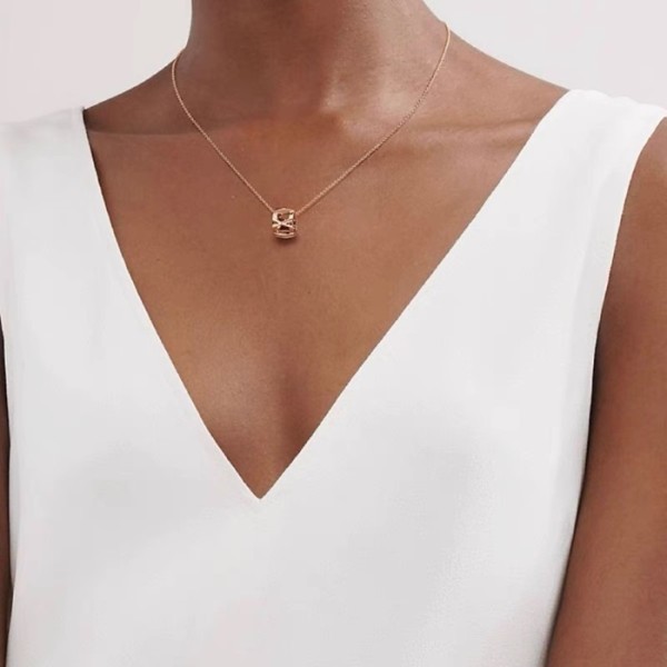 ✨티파니 여성 로즈 골드 목걸이 - Tiffany Womens Rose Gold Necklace- acc448x