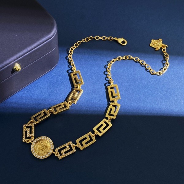 ✨베르사체 여성 옐로우 골드 목걸이 - Versace Womens Yellow Gold Necklace - acc549x