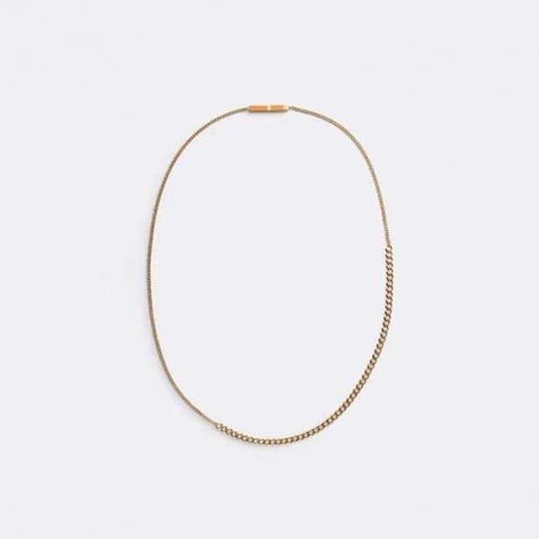 ✨보테가베네타 남/녀 골드 목걸이 - Bottega veneta Unisex Gold Necklace - acc557x