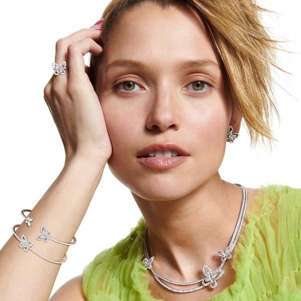 ✨그라프 여성 화이트 골드 팔찌 - Graff Womens White-gold Bangle - acc587x