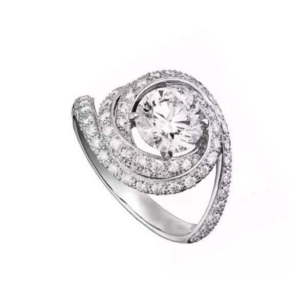 ✨까르띠에 여성 화이트 골드 반지 - Cartier Womens White Gold Ring - acc591x