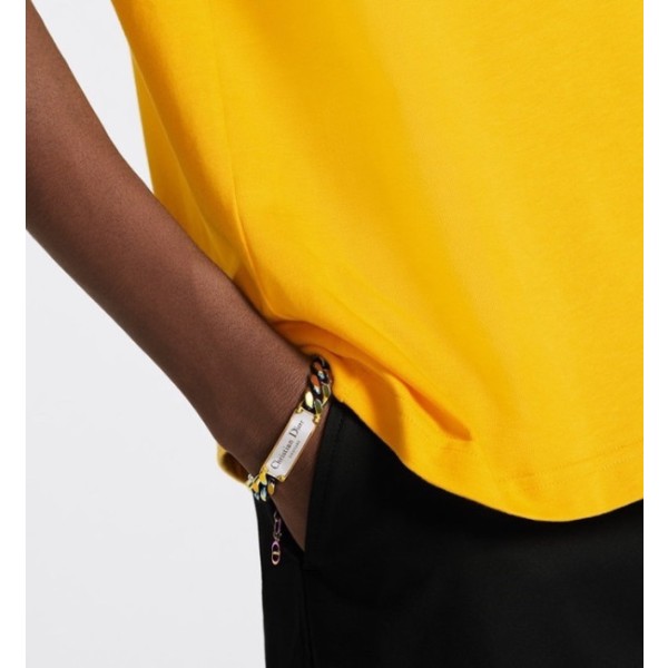 ✨디올 남성 화이트 골드 팔찌 - Dior Mens White Gold Bangle - acc594x