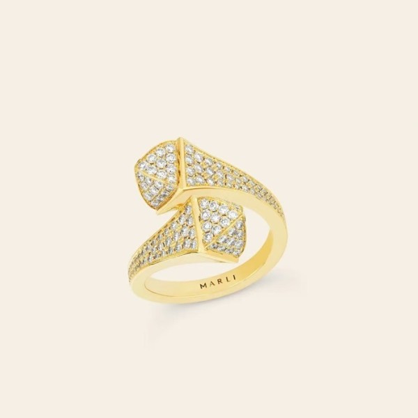 ✨MARLI New York 여성 골드 반지 - MARLI New York Womens Gold Ring - acc611x