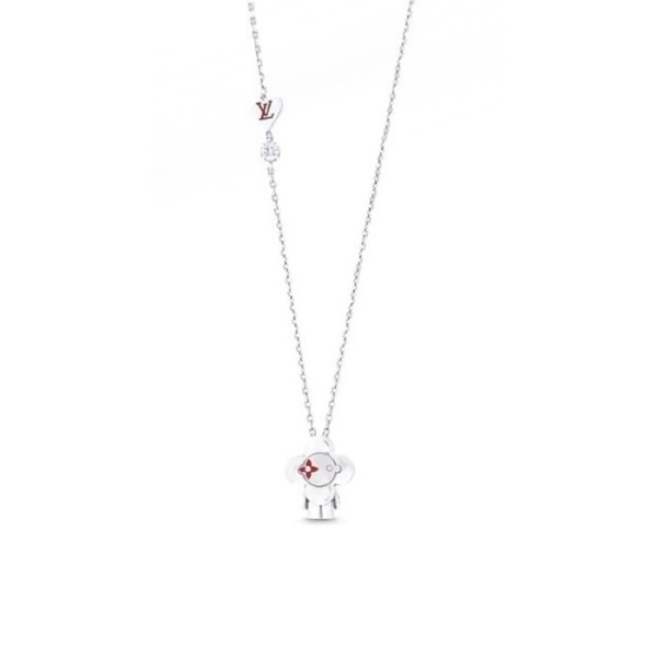 ✨루이비통 남/녀 러브 비비앤 목걸이 - Louis vuitton Unisex Love Vivienne Necklace - acc633x