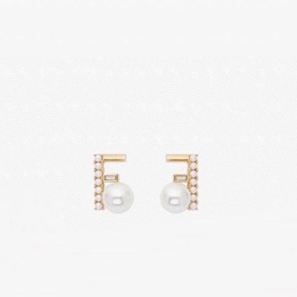 ✨펜디 여성 옐로우 골드 이어링 - Fendi Womens Yellow-gold Earring - acc656x