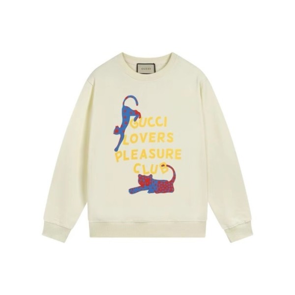 ✨구찌 남성 베이직 아이보리 맨투맨 - Gucci Mens Ivory Tshirts - gu1137x