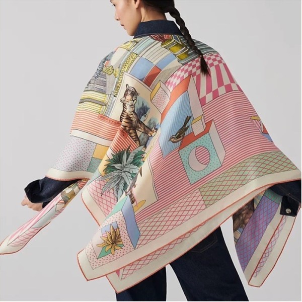 ✨에르메스 여성 레드 스카프 - Hermes Womens Red Scarf - he538x