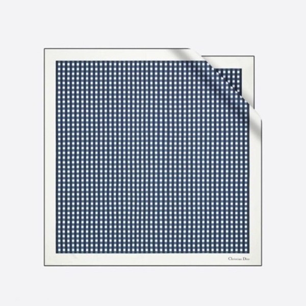 ✨디올 여성 네이비 스카프 - Dior Womens Navy Scarf - di873x