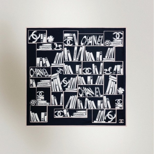 ✨샤넬 여성 블랙 머플러 - Chanel Womens Black Muffler - ch691x