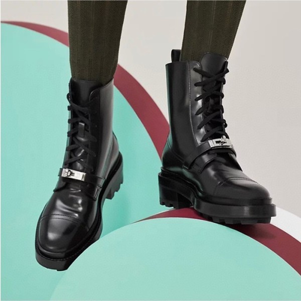 ✨에르메스 여성 미들 부츠 - Hermes Womens Black Boots - he547x