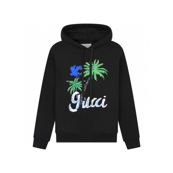✨구찌 남성 블랙 후드티 - Gucci Mens Black  Hoodie - gu1145x
