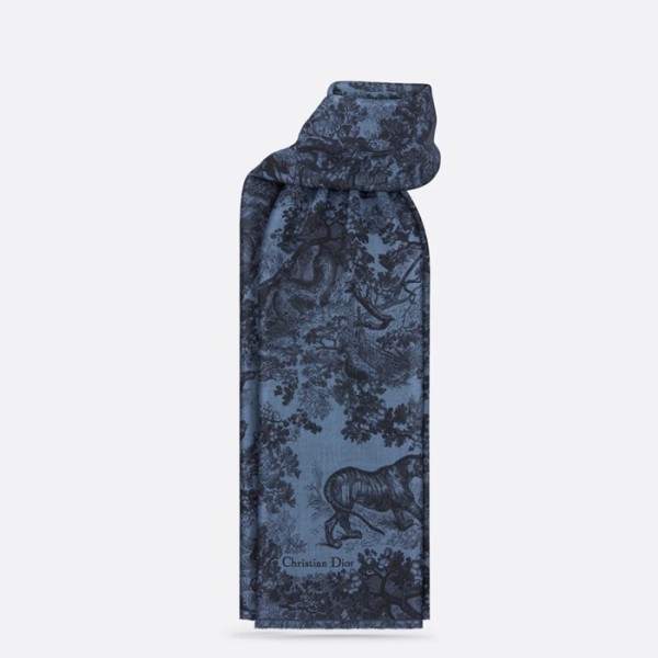 ✨디올 여성 블루 스카프 - Dior Womens Blue Scarf - acc885x