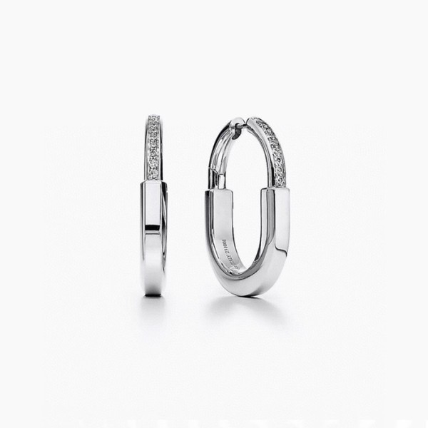 ✨티파니 여성 화이트 골드 이어링 - Tiffany Womens White Gold Earring - acc703x