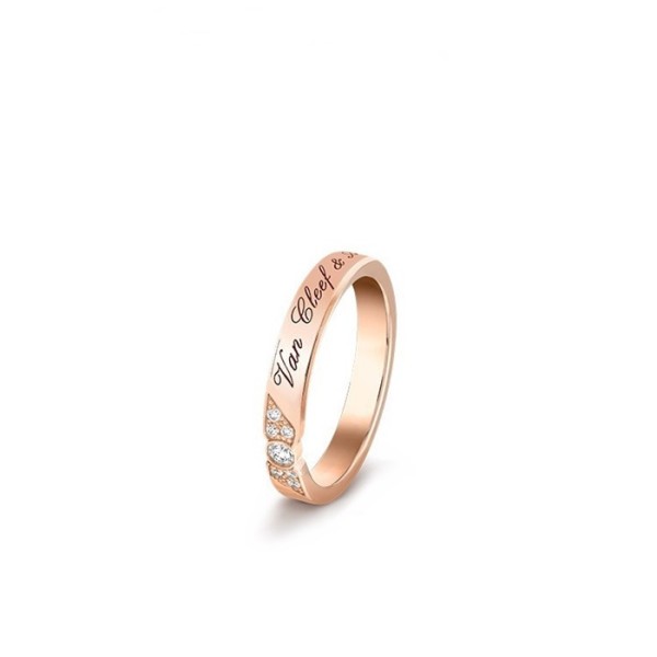 ✨반클리프 아펠  여성 로즈골드 반지 - Van Cleef&Arpels Womens Gold Ring - acc719x
