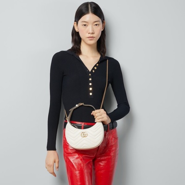 ✨구찌 여성 화이트 GG 마몬트백 - Gucci Womens White GG Marmont - gu1150x