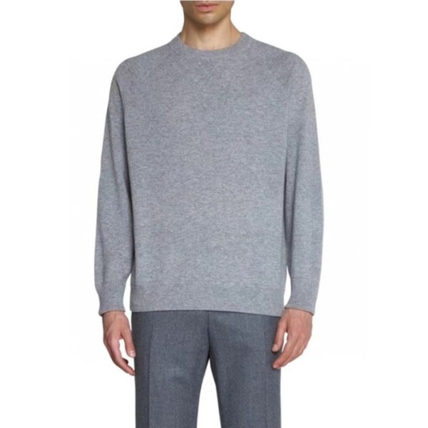 ✨브루넬로쿠치넬리 남성 그레이 니트 - Brunello Cucinelli Mens Gray Knits - bru84x