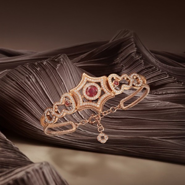 ✨키린 여성 로즈 골드 팔찌 - Qeelin Womens Rose-gold Bangle - acc731x