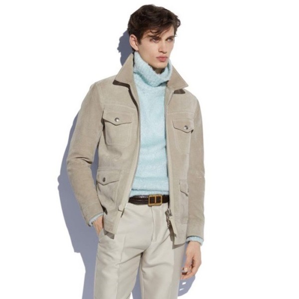 ✨톰포드 남성 캐쥬얼 그레이 자켓 - Tom Ford Mens Gray Jackets - fa04x