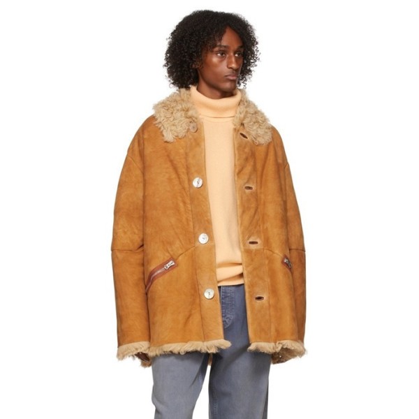 ✨아크네 남성 카멜 가죽 자켓 - Acne Sstudios Mens Camel Jackets - fa10x