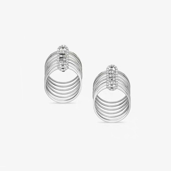 ✨펜디 여성 화이트 골드 이어링 - Fendi Womens White-gold Earring - acc802x