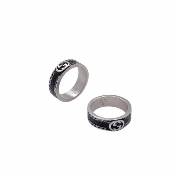✨구찌 남/녀 블랙 반지 - Gucci Unisex Black Ring - acc809x