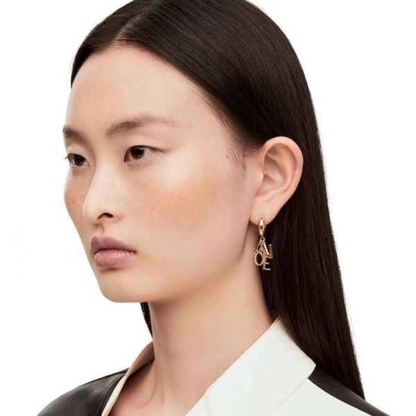 ✨로에베 여성 골드 귀걸이 - Loewe Womens Gold Earring - acc831x