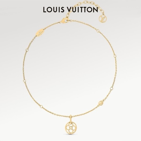 ✨루이비통 여성 옐로우 골드 목걸이 - Louis vuitton Womens Yellow Gold Necklace - acc872x