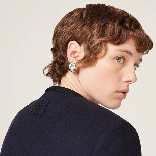 ✨미우미우 여성 골드 이어링 - Miumiu Womens Gold Earring - acc876x