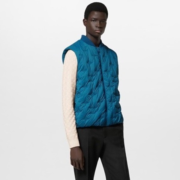 ✨루이비통 남성 블루 다운 베스트 - Louis vuitton Mens Blue Vest - fa39x