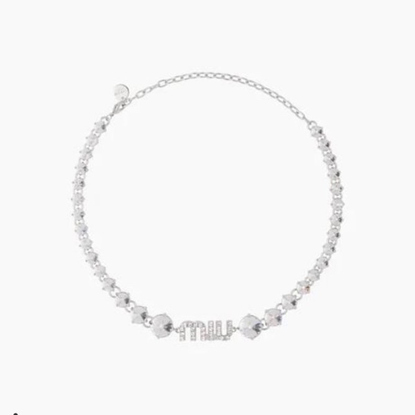 ✨미우미우 여성 골드 목걸이 - Miumiu Womens Gold Necklace - acc987x