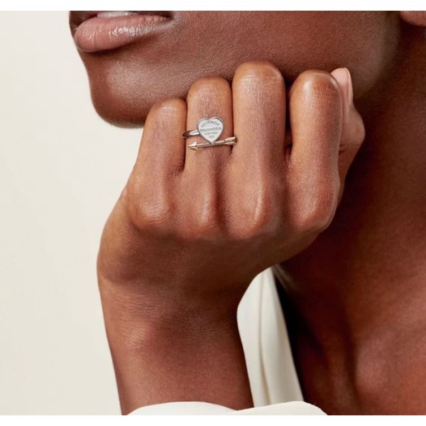 ✨티파니 여성 화이트 골드 반지 - Tiffany Womens White Gold Ring - acc1034x