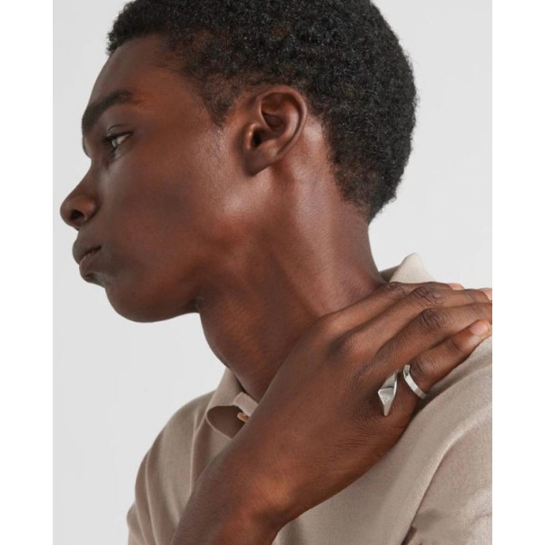 ✨프라다 남/녀 골드 반지 - Prada Unisex Gold Rings - acc1048x