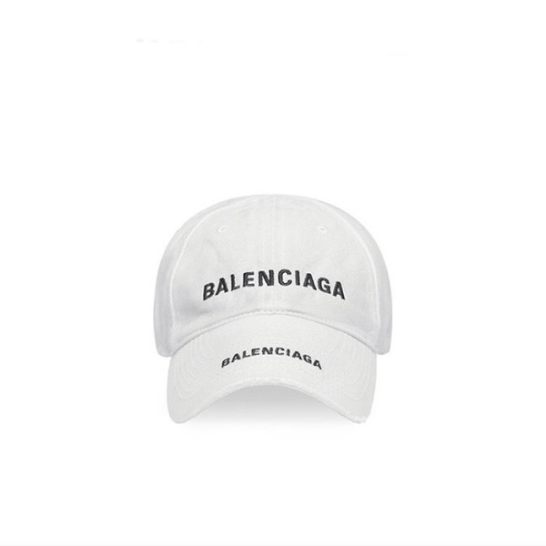 ✨발렌시아가 남/녀 화이트 볼캡 - Balenciaga Unisex White Ballcap - acc1076x
