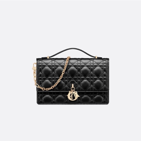 ✨디올 여성 블랙 숄더백 - Dior Womens Black Shoulder Bag - ba13x