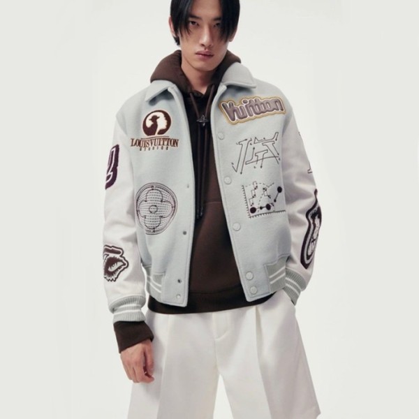 ✨루이비통 남성 모던 그레이 자켓 - Louis vuitton Mens Gray Jackets - lv2092x