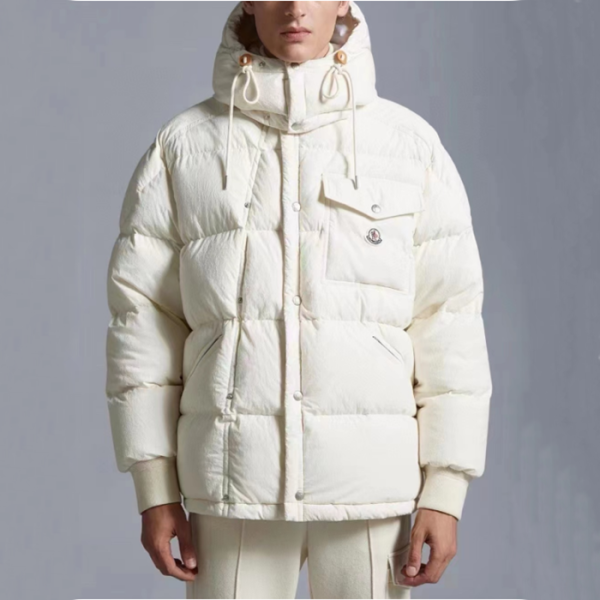 ✨몽클레어 남성 덕다운 화이트 패딩 - Moncler Mens White Padding - mo259x