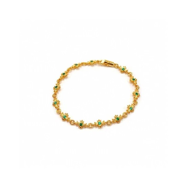 ✨크롬하츠 남/녀 골드 팔찌 - Chrome Hearts Unisex Gold Bangle - acc1113x