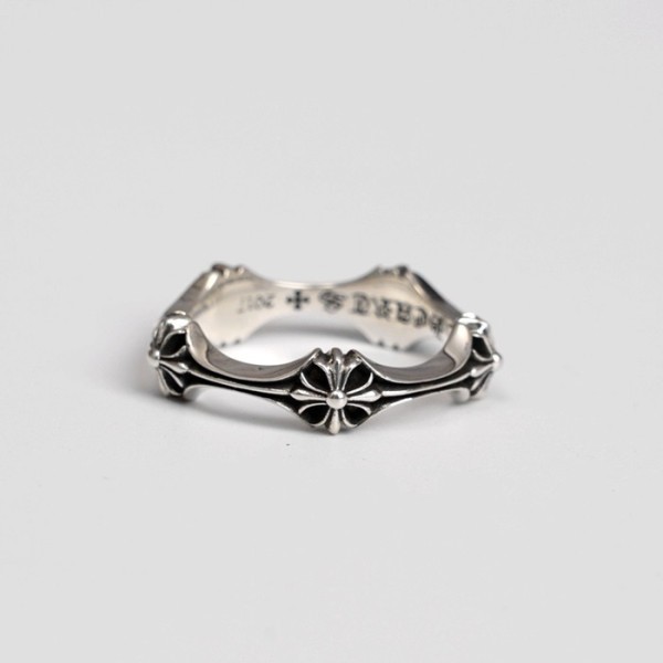 ✨크롬하츠 남/녀 실버 반지 - Chrome Hearts Unisex Silver Ring - acc1118x