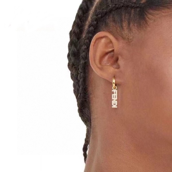 ✨펜디 여성 옐로우 골드 이어링 - Fendi Womens Yellow-gold Earring - acc1131x