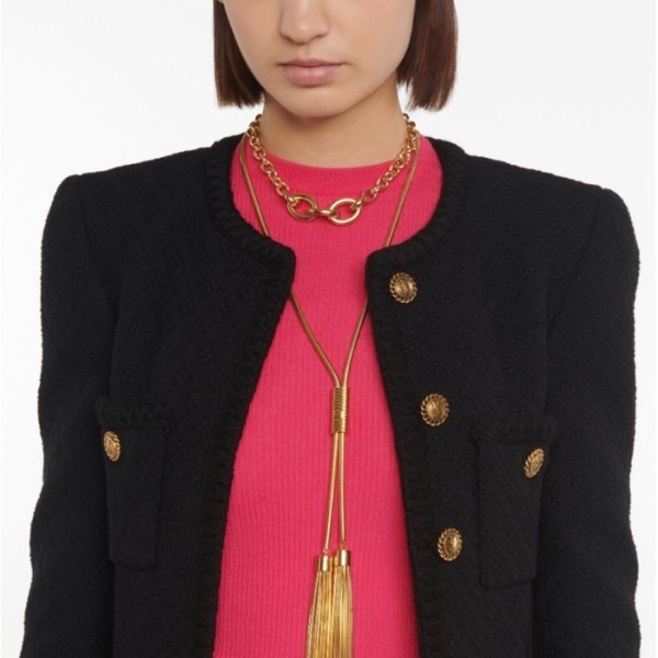 ✨입생로랑 여성 골드 목걸이 - Saint Laurent Womens Gold Nacklace - acc1135x