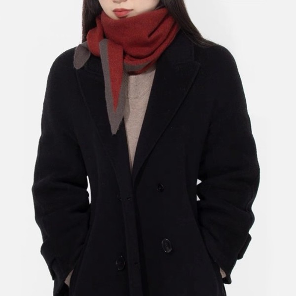 ✨로로피아나 여성 레드 스카프 - Loro Piana Womens Red Scarf - acc1146x
