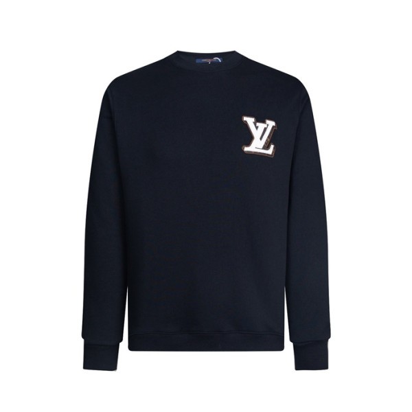 ✨루이비통 남성 블랙 맨투맨 - Louis vuitton Mens Black Tshirts - cl85x