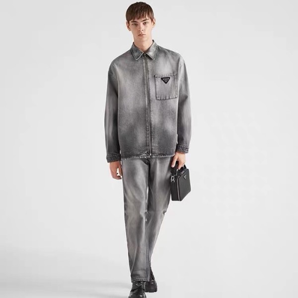 ✨프라다 남성 그레이 투피스 - Prada Mens Gray Two-pieces - cl96x