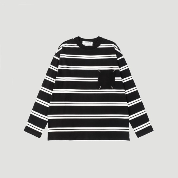 ✨메종 마르지엘라 남성 블랙 맨투맨 - Maison Margiela Mens Black Tshirts - cl114x