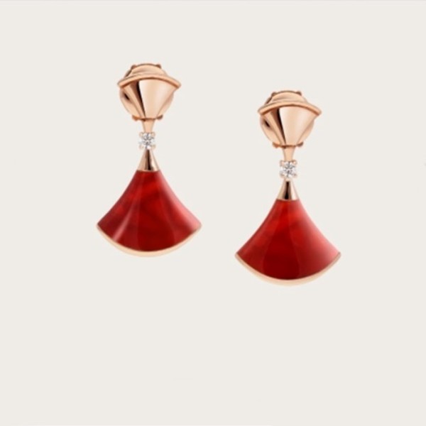 ✨불가리 여성 로즈 골드 이어링 - Bvlgari Womens Rose Gold Earring - acc1194x