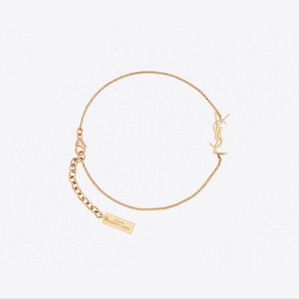 ✨입생로랑 여성 골드 팔찌 - Saint Laurent Womens Gold Bangle - acc1287x