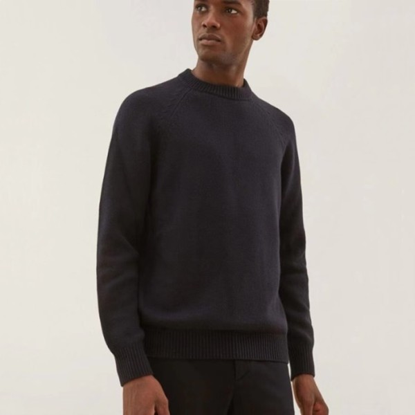 ✨로로피아나 남성 블랙 스웨터 - Loro Piana Mens Black Sweater - lp41x